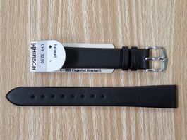Uhrenband Leder 16mm, neu, Hirsch Italocalf