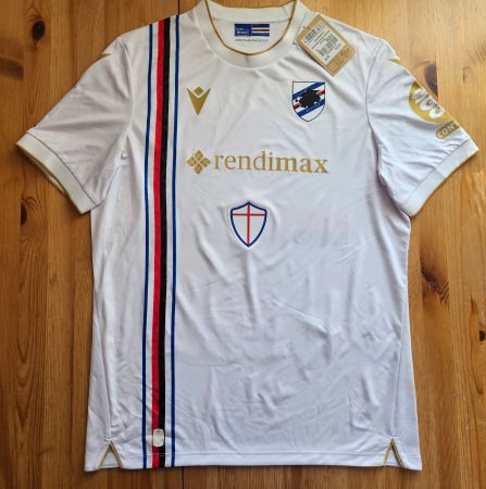 Sampdoria Genua Trikot Macron NEU Gr. L Calcio Italien