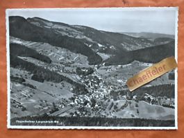 Alte Ansichtskarte Luftaufnahme Langenbruck BL Schweiz