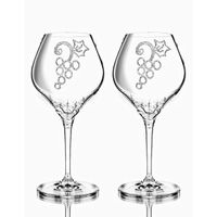 Weinglas 2 Stk GRAPES Bohemian Grace