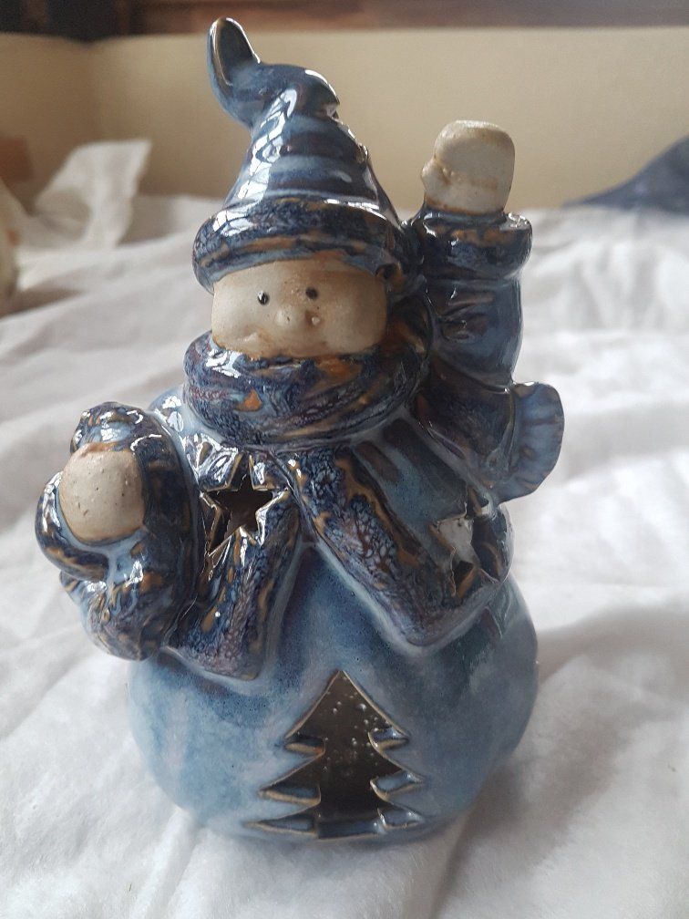 Tutte le decorazioni: Schneemann Blau – Usato da Niederbipp venduto da Trude04 1