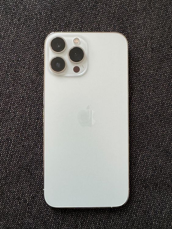 Apple iPhone 13 Pro Max Silver 256 GB gebraucht Glasbruch | Kaufen auf ...