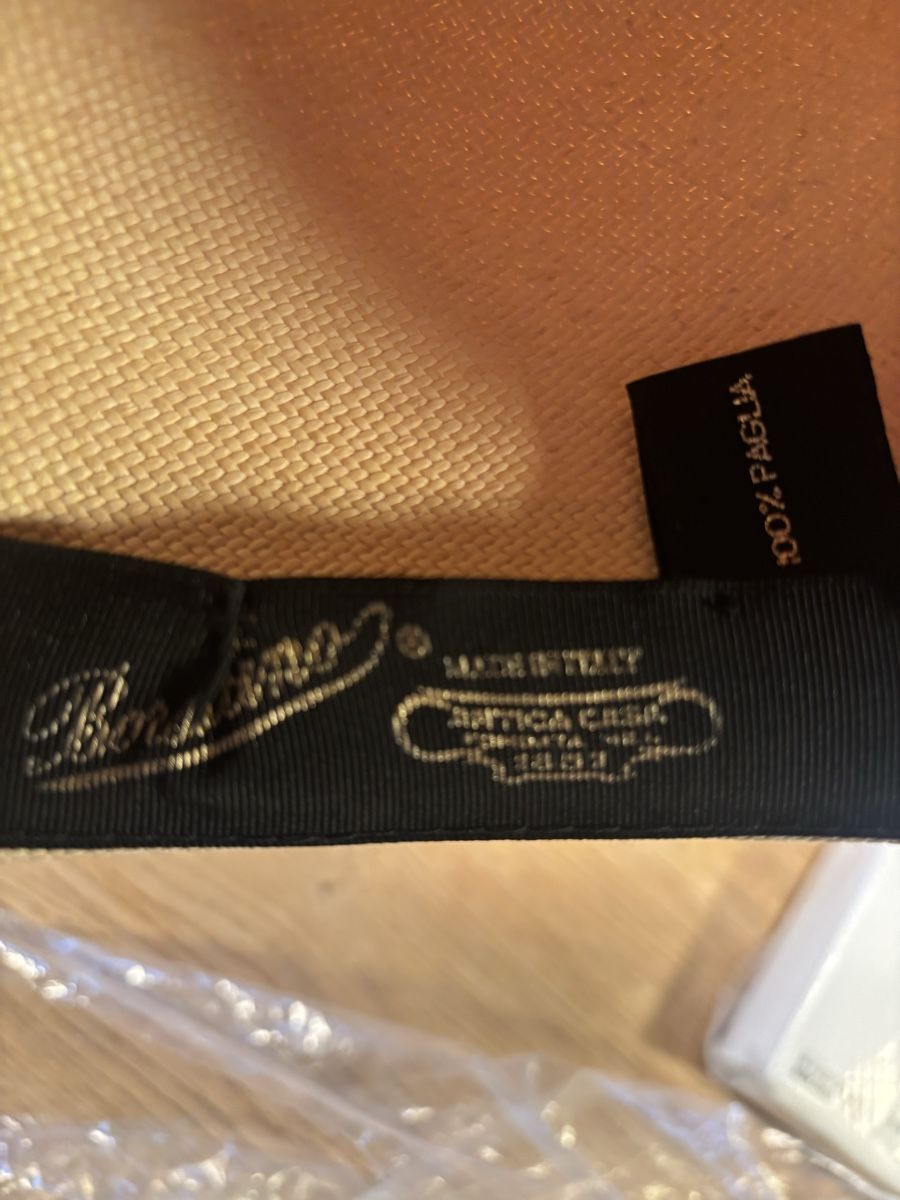 Borsalino Copricapi, berretti & cappellini: Borsalino Panama Hut, Grösse 62 – Usato da Teufen AR venduto da Alex2380 3