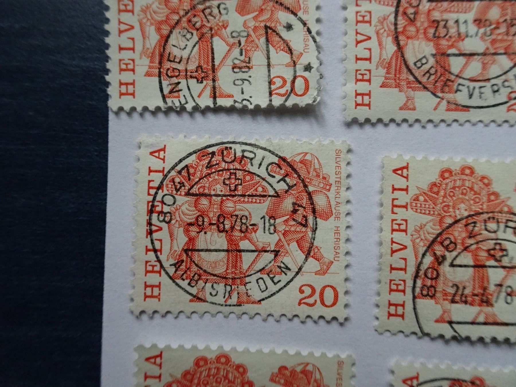 Tutti i francobolli: Vollstempel – Usato da Aadorf venduto da Chnorli-Furz 7