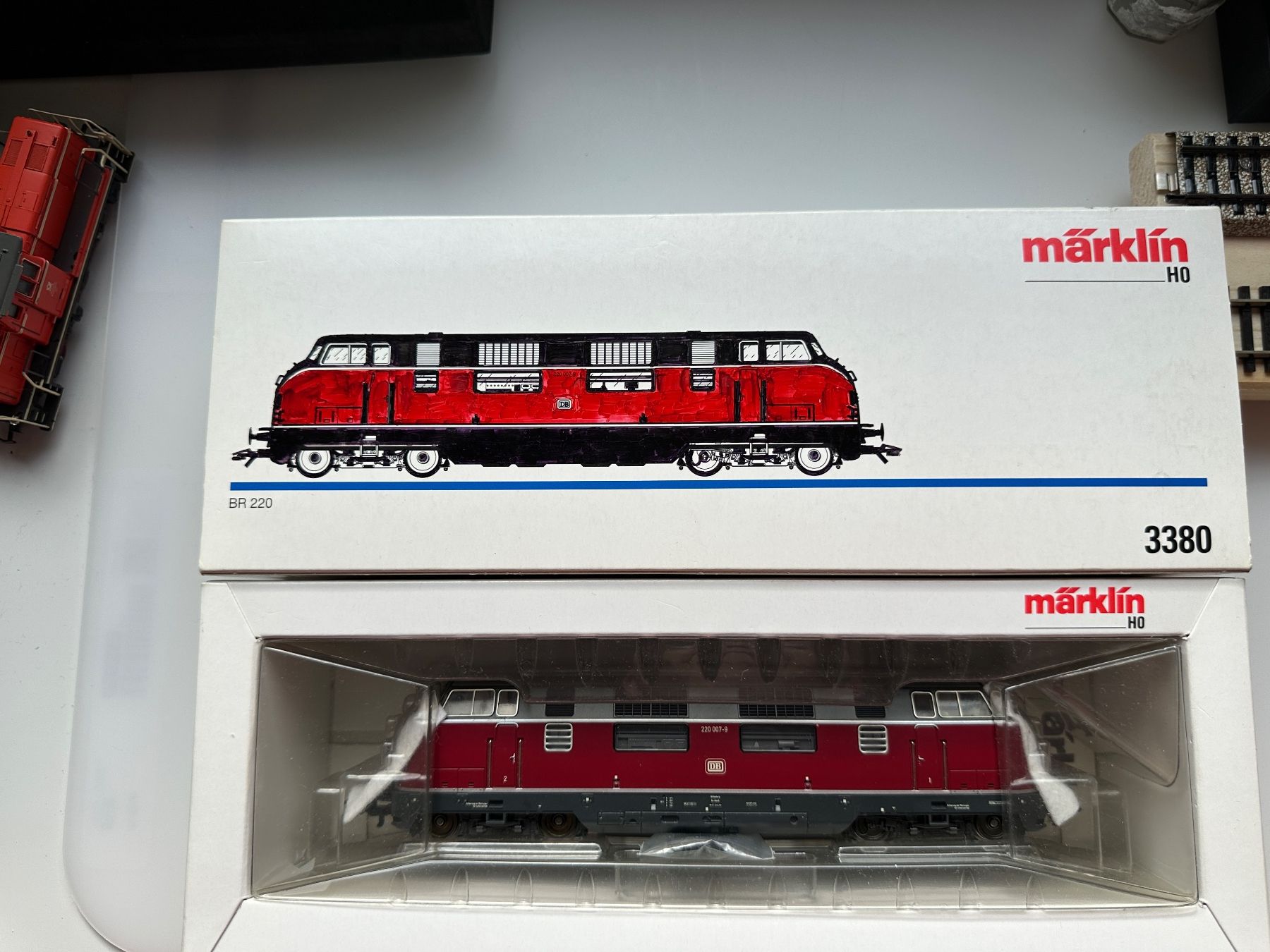 Märklin Modellini di ferrovie: Märklin 3380 BR220 in H0 – Nuovo (secondo la descrizione) da Schaffhausen venduto da Danilo-86 1