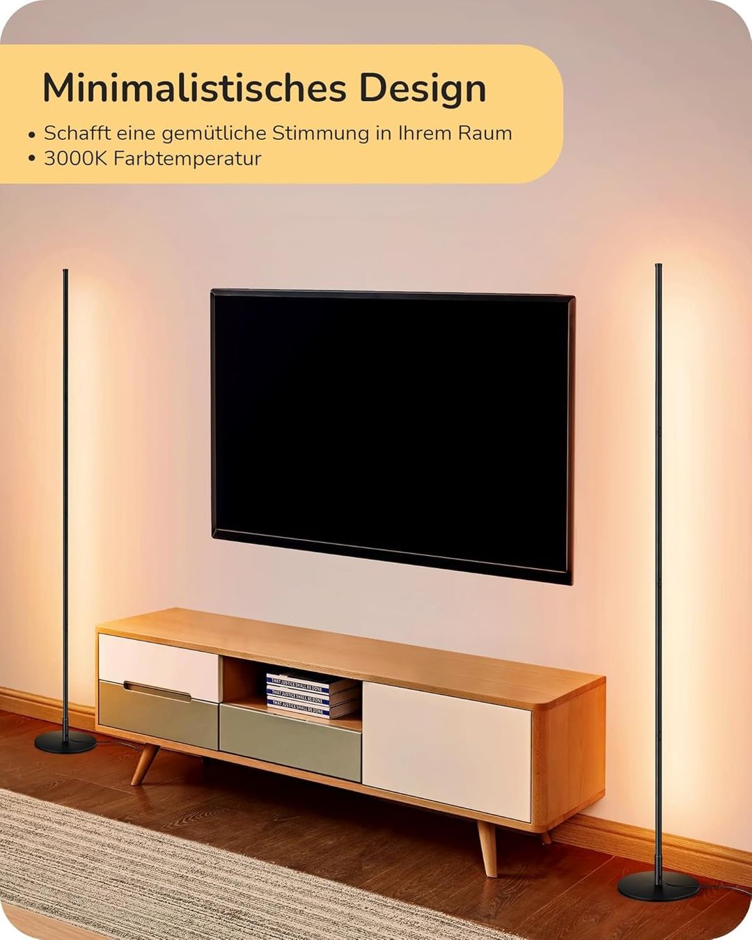 Lampen: 2x LED Stehlampe dimmbar höhenverstellbar Memory LED – Neu und originalverpackt aus Schaffhausen von tra_6j5m 2