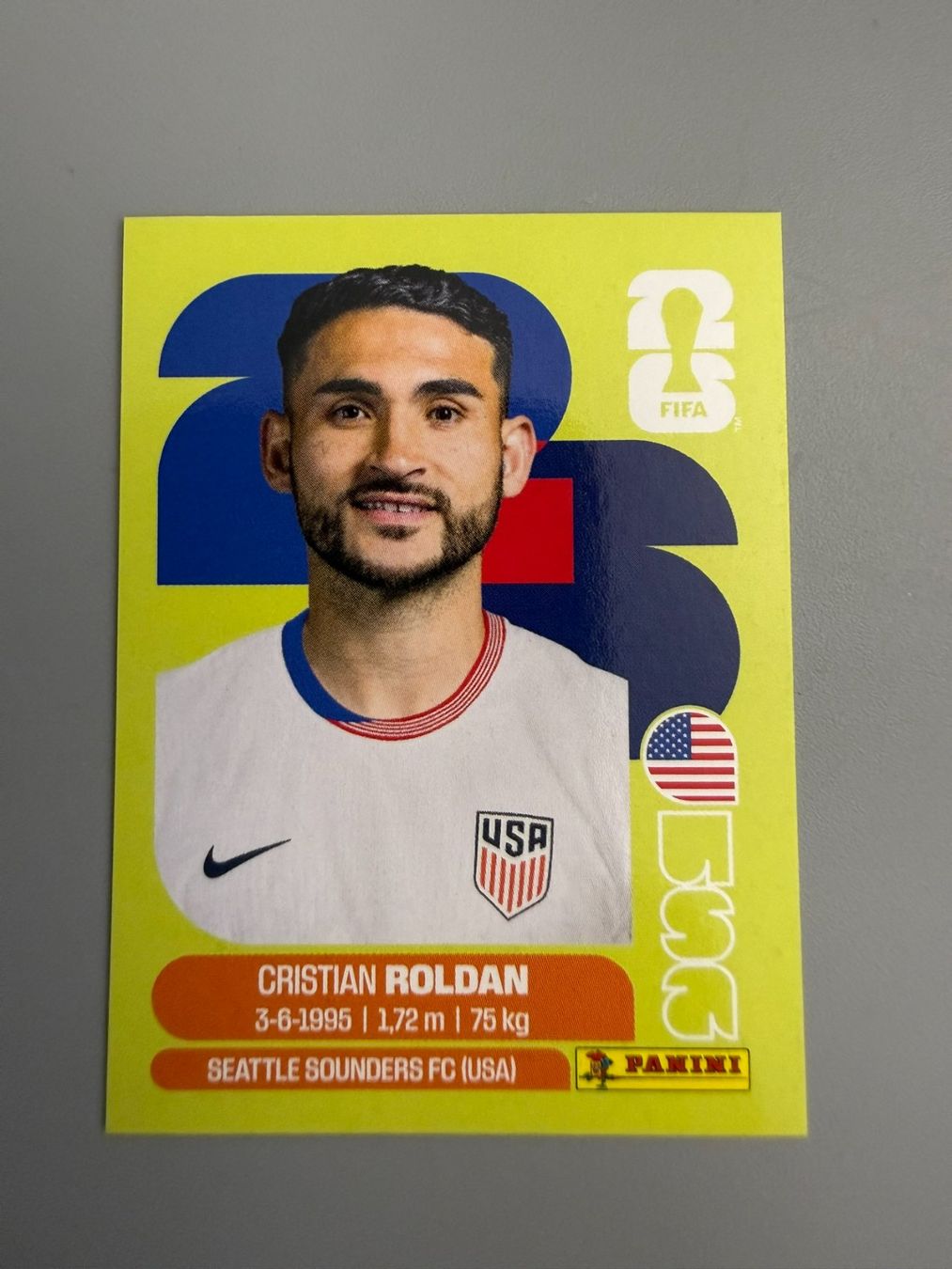 Panini Carte collezionabili: Panini Cristian Roland USA11 – Usato da Liebefeld venduto da Ronaldo-1996