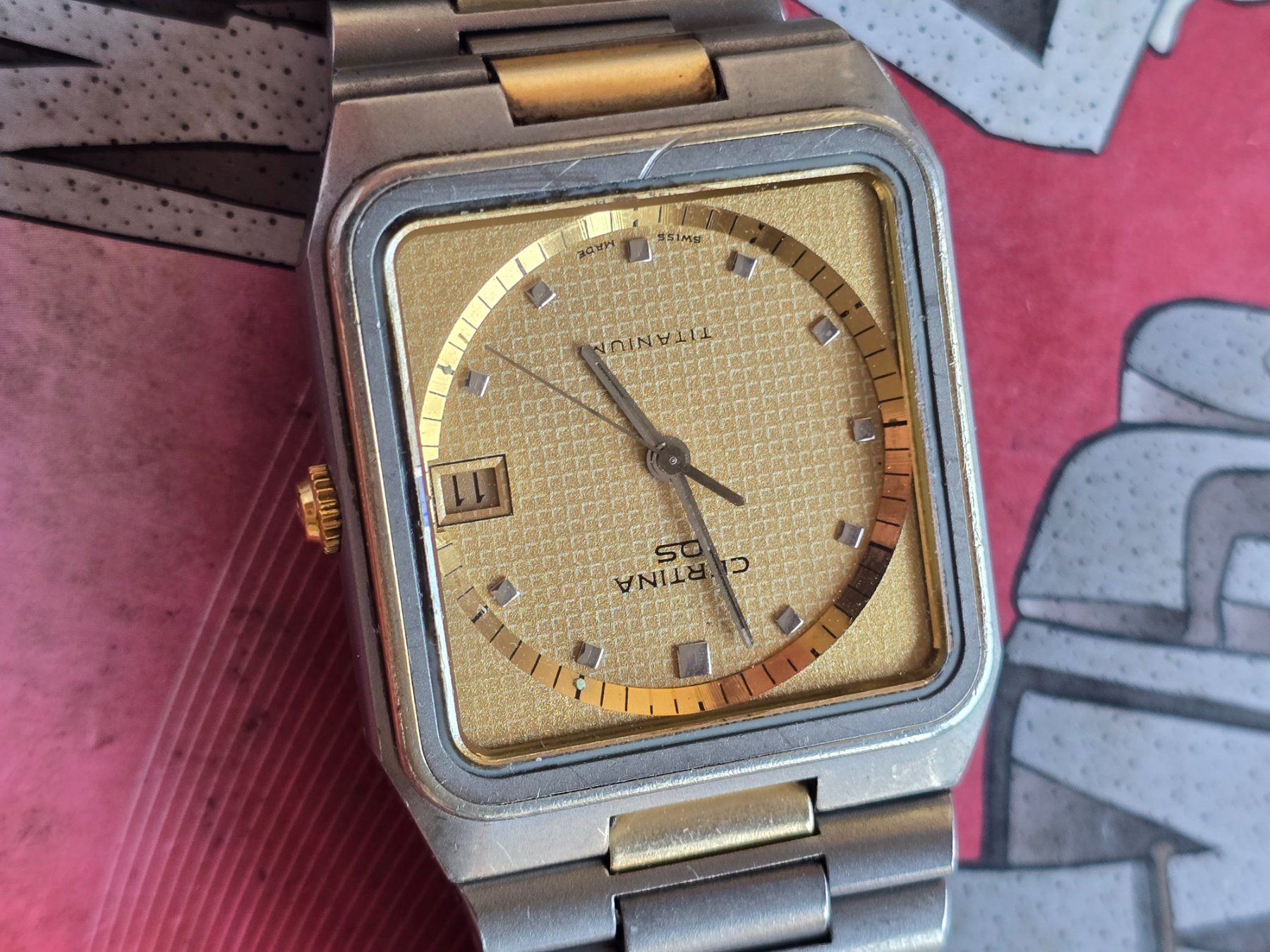 Certina Montres: 315 Certina DS  N2 Date  Titanium / Gold – D'occasion à Muri AG par Corredor 4