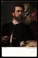 Künstler Arnold Böcklin: Selbstportr