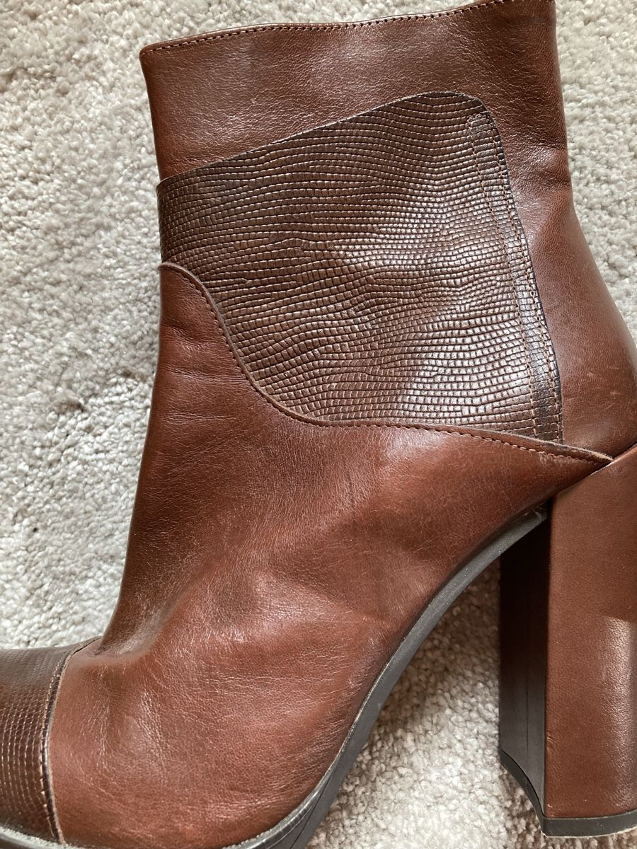 Scarpe da donna: Bottines en cuir Made in Italy – Usato da Ardon venduto da hel_2sxp 7