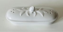 Antike Zahnbürstenschale Porzellan Jugendstil um 1900