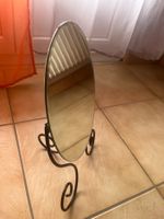 Miroir sur pied en fer forgé IKEA