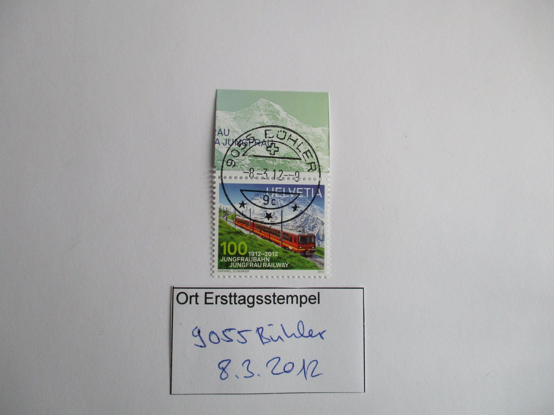 Alle Briefmarken: Voll Ort Ersttagsstempel 9055 Bühler – Gebraucht aus Langnau b. Reiden von Aktuell88