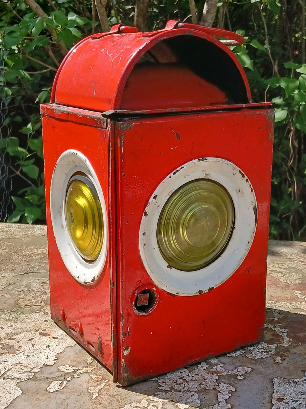 Lampade: Alte Locher Baustellenleuchte – Usato da Zumikon venduto da Vollvintage 1