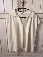 Sommer Bluse, Beige, Gr. 44