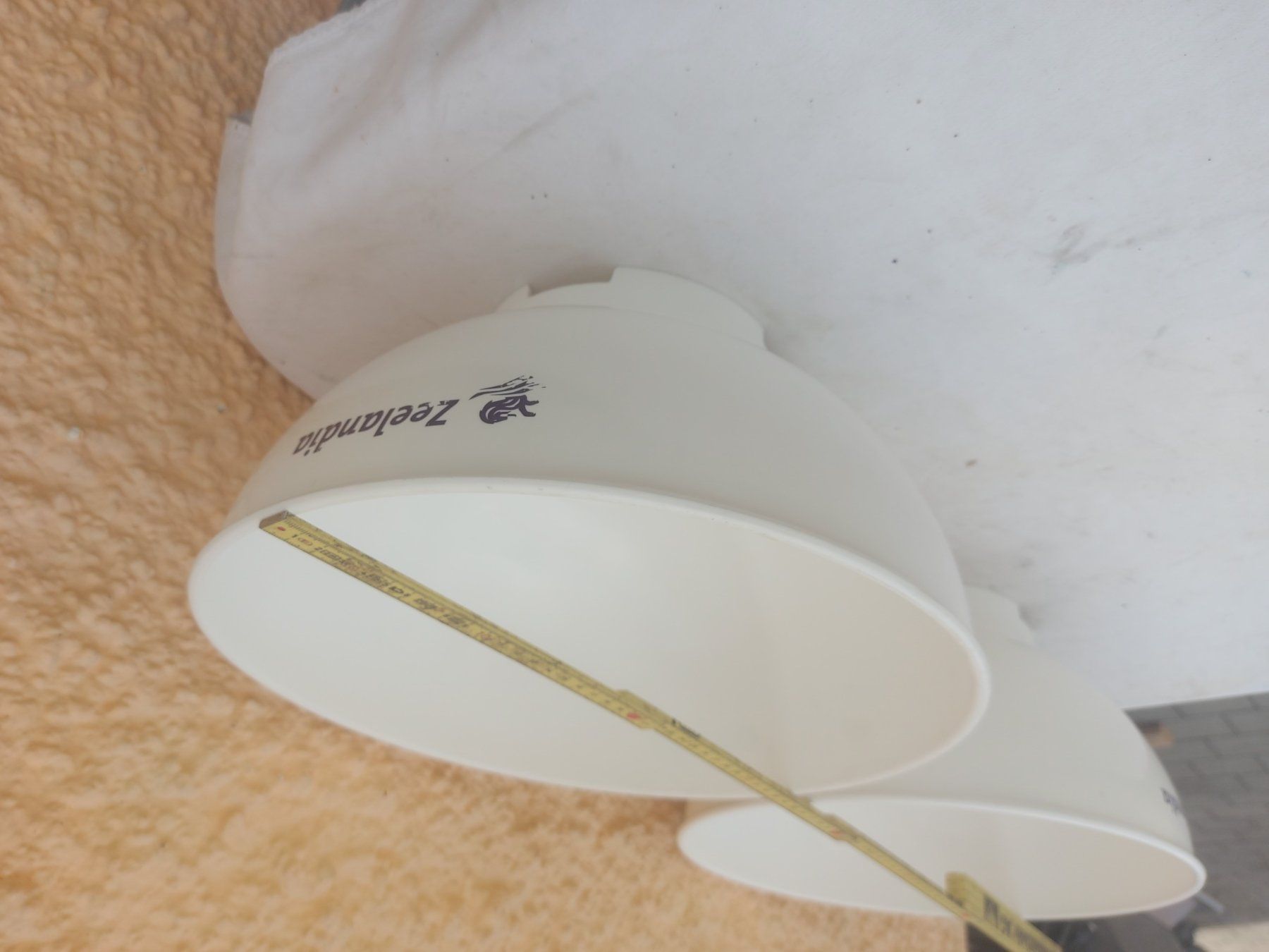 Ciotole: Teig - Schuesseln  weiss 2 Stk. Durchmesser ca. 34cm – Usato da Rheinau venduto da profitronic.shop 4