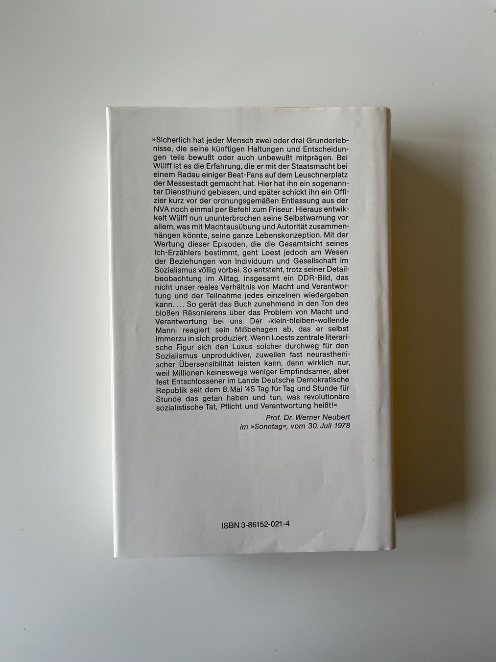 Libri: Buch "Es geht seinen Gang" oder "Mühen in unserer Ebene" – Usato da Lachen SZ venduto da portbrin 1