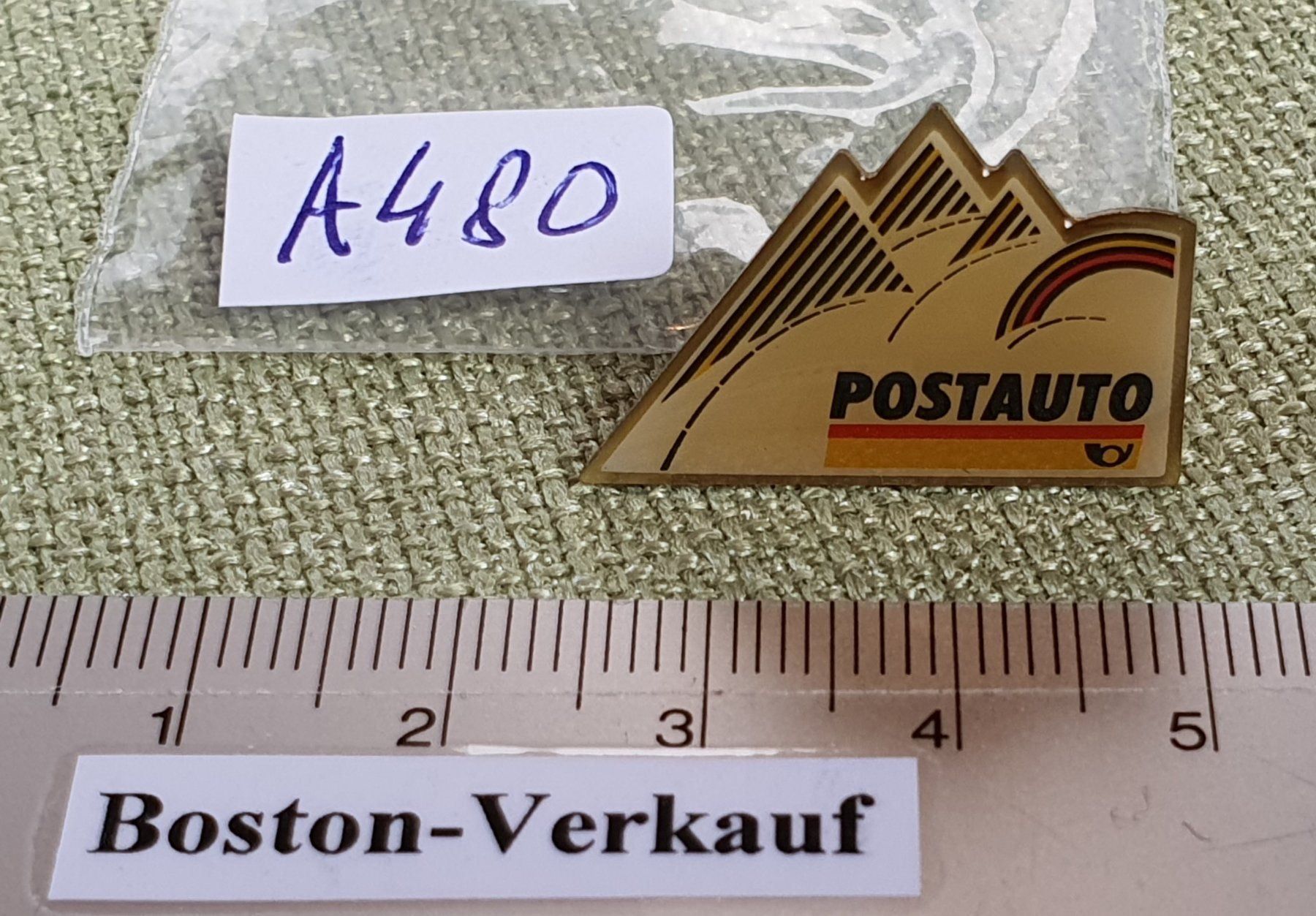 Spille: A480  Pin PTT Postauto Bergstrecken Post – Usato da Reinach BL venduto da Boston-Verkauf 2