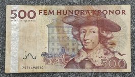 Banknote aus Schweden 
