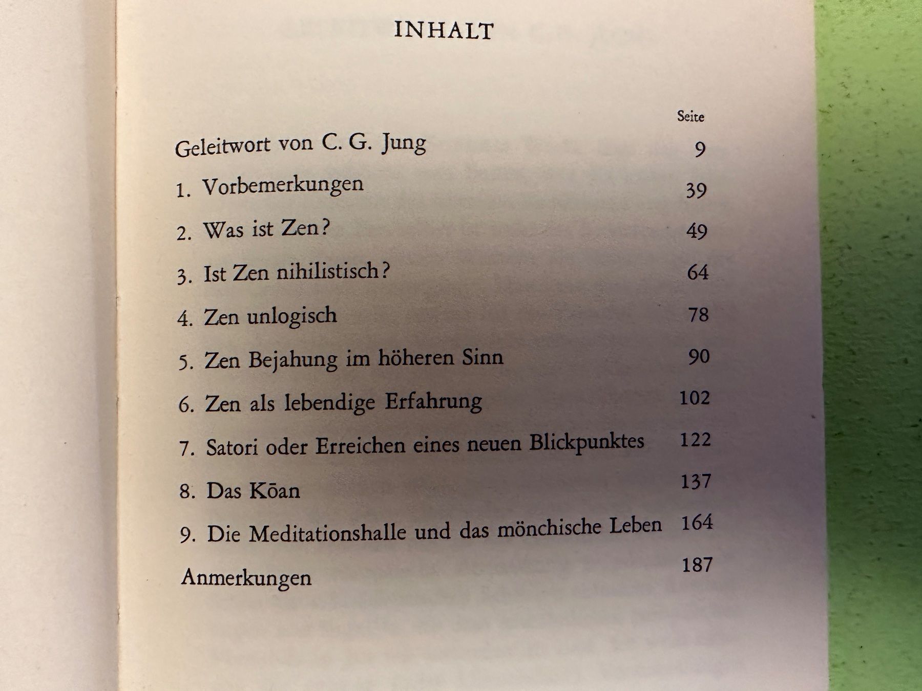 Libri: D. T. Suzuki: Die grosse Befreiung. – Usato da Zürich venduto da allp 3