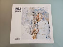 Charlie Parker Orchestra One Night LP Vinyl 1982 Jazz Bop