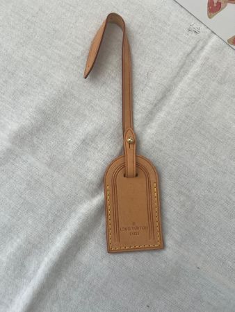 Louis Vuitton Taschen Anhänger für Adressen