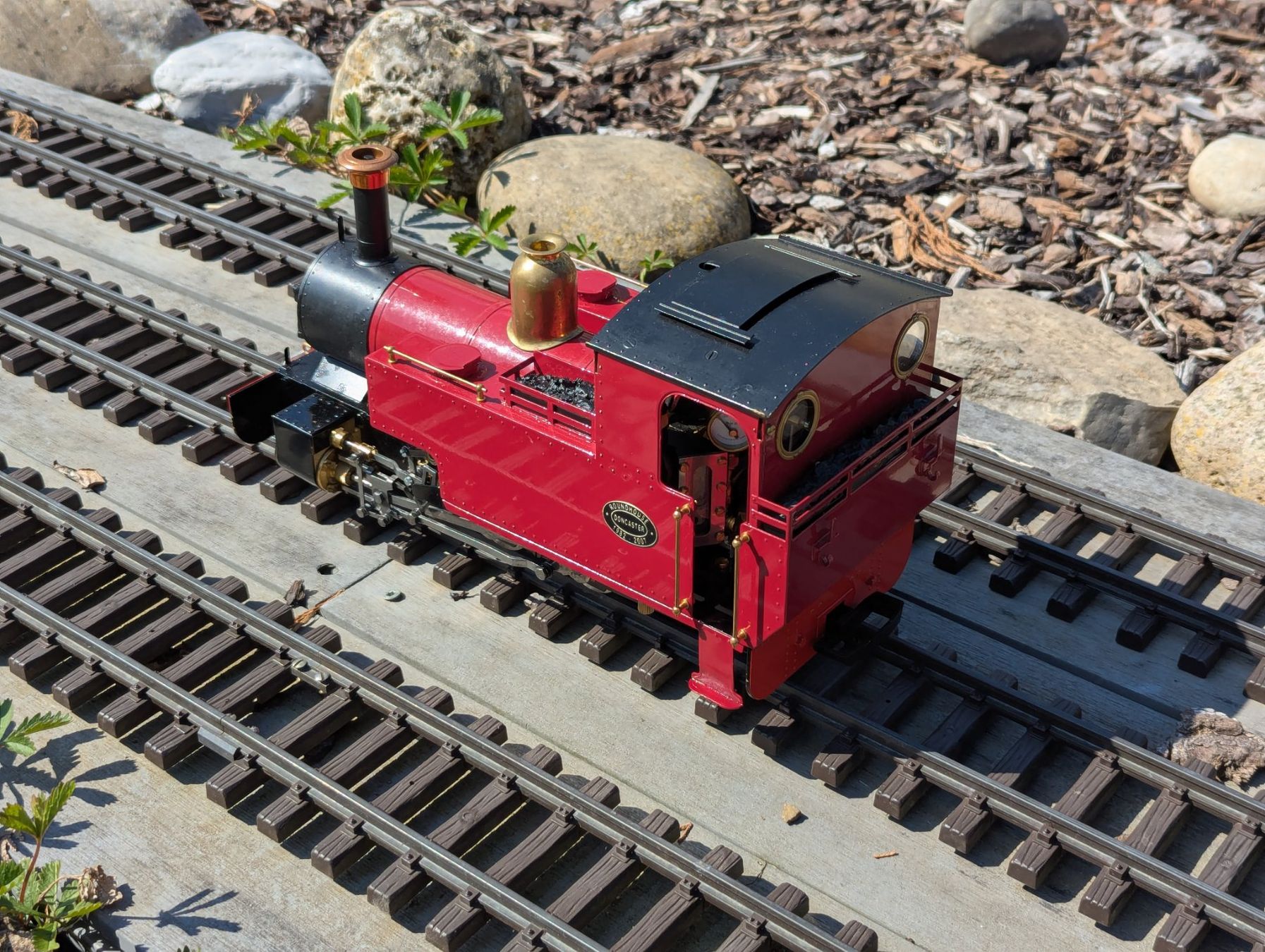 Modellini di ferrovie: Roundhouse Silver Lady Echtdampflokomotive – Usato da Unterentfelden venduto da Blueswift 1