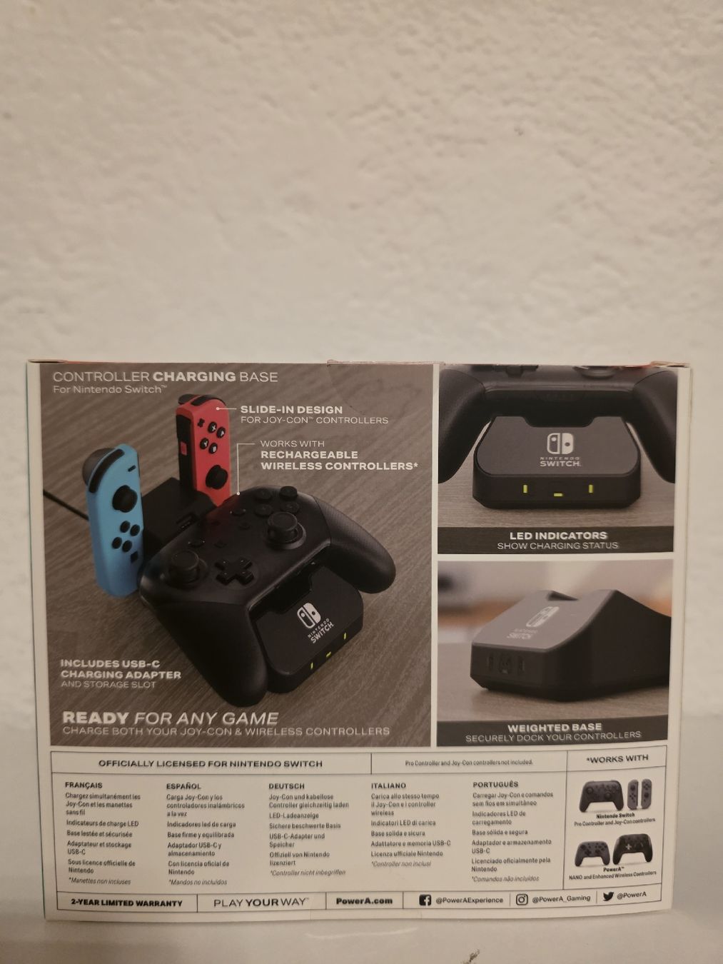 Docking station: PowerA Controller Ladebasis Nintendo Switch  – Usato da Ehrendingen venduto da lax21 2