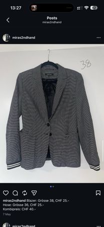 Blazer Size 38 Trousers Size 36
