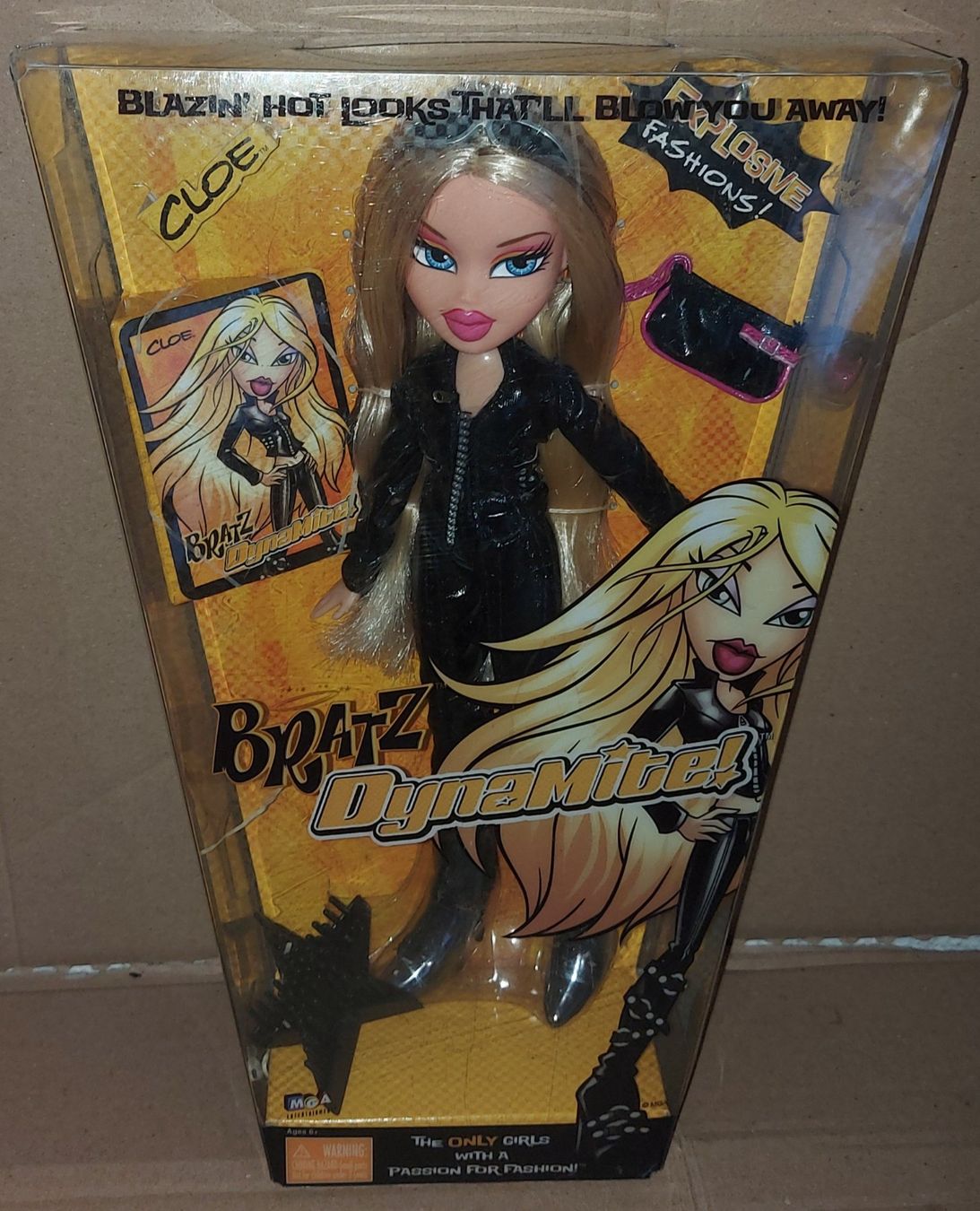 MGA Bambole: Poupée Bratz: CHLOE "Dynamite!",2005 Neuve – Nuovo e nell'imballaggio originale da Ecublens VD venduto da Magic_Island