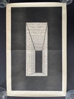 Christian Megert, press art 1972 Zeitungpapier, handsigniert