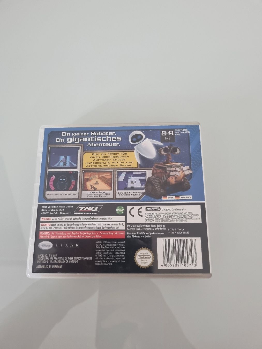Nintendo Spiele: Wall-e Nintendo DS Spiel – Gebraucht aus Wahlen b. Laufen von CyBaxter 1