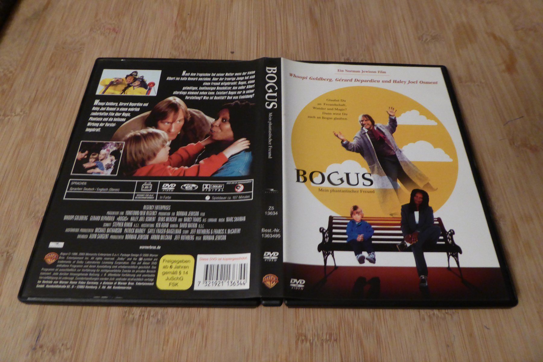 Tutti i DVDs: DVD Bogus – Usato da Allschwil venduto da Summelsarium