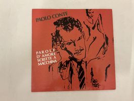 Paolo Conte LP - Parole d'Amore Scritte a Macchina