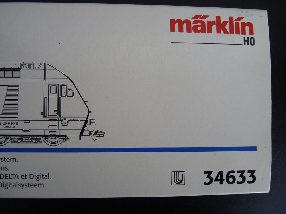 Locomotive Märklin 34633 SBB CFF FFS 460 Pepsi - Digitale Delta - Époque 5