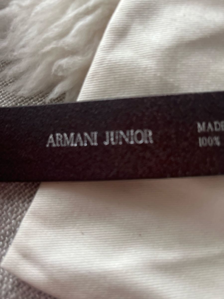 Armani Altro per bambini: Armani junior brown leather  belt  – Usato da Rüschlikon venduto da ant_5v7g 3