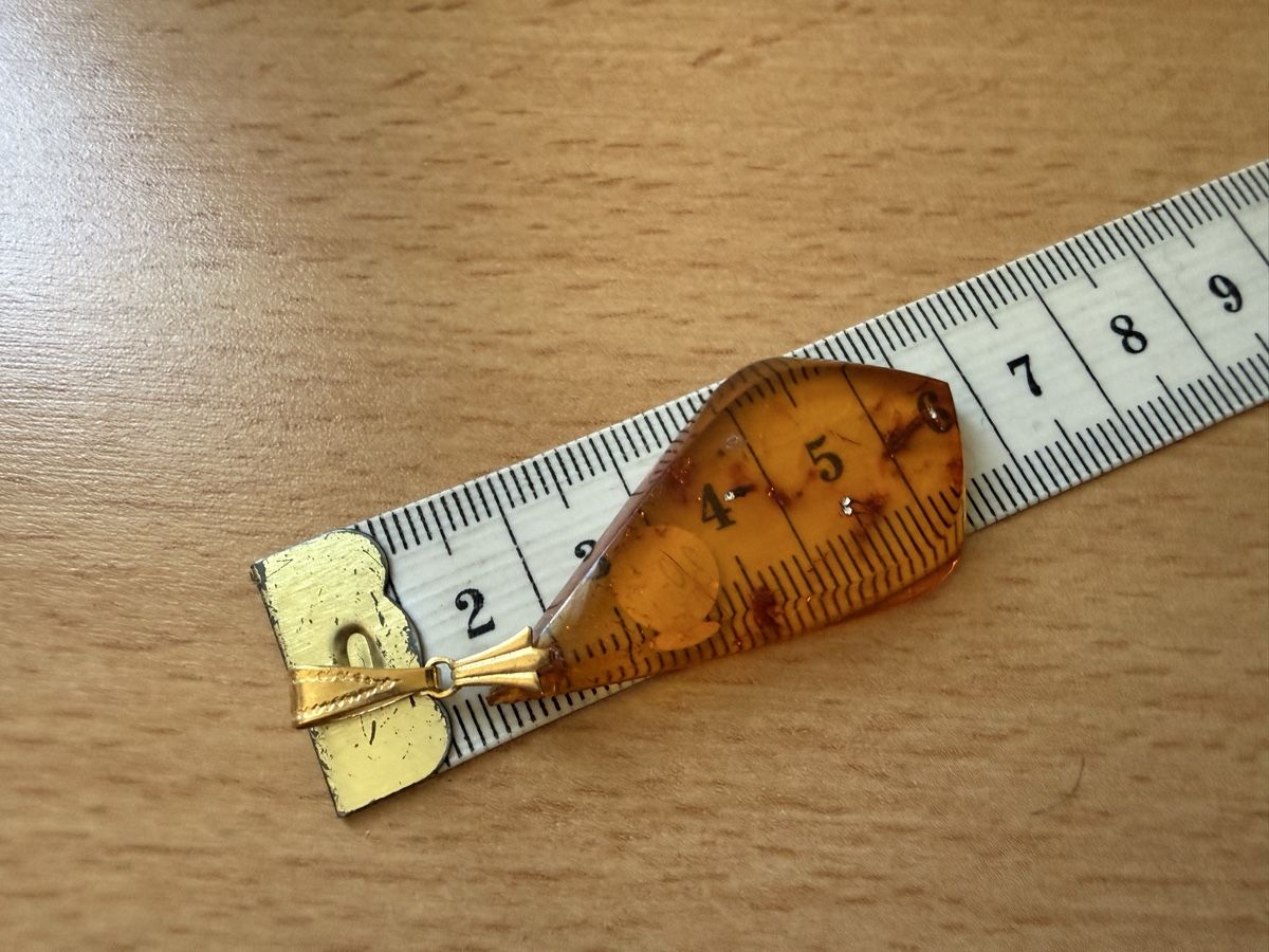 Ciondoli: Bernsteinanhänger mit Einschlüssen 3.6g – Nuovo (secondo la descrizione) da Lamone venduto da LaCantinaMagica 4