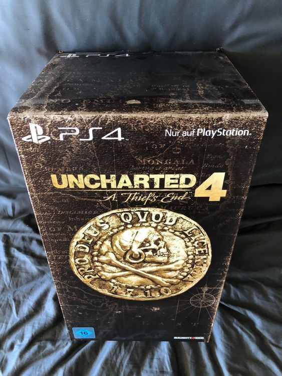 Uncharted 4 A thief's End COLLECTOR Edition/Brand New Sealed (Neu und originalverpackt) in Petit