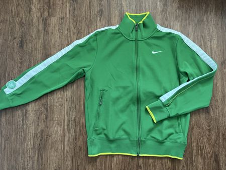 grüne vintage Nike Celtic FC Trainingsjacke