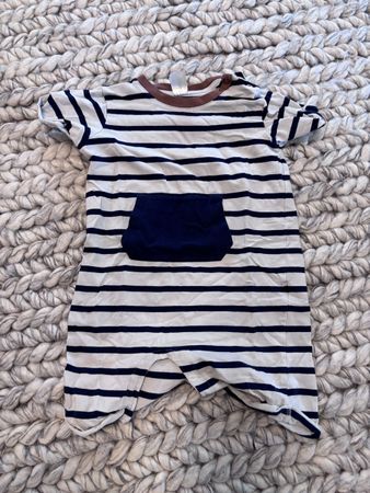 6x Sommer Jumpsuits in Grösse 86