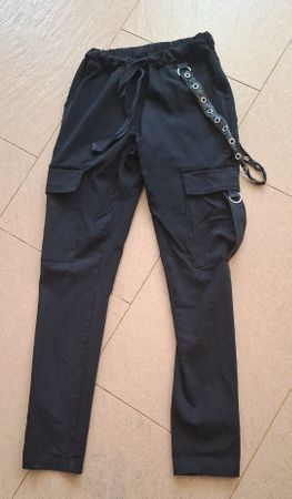 Hose schwarz für Mädchen XS von Chicoree