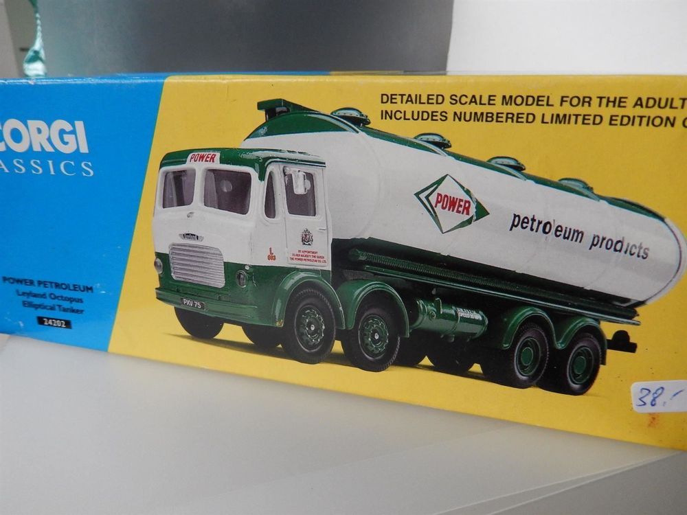 Corgi Classics Leyland Octopus Avec Remorque Et Fûts – Camion Miniature Métal TBE