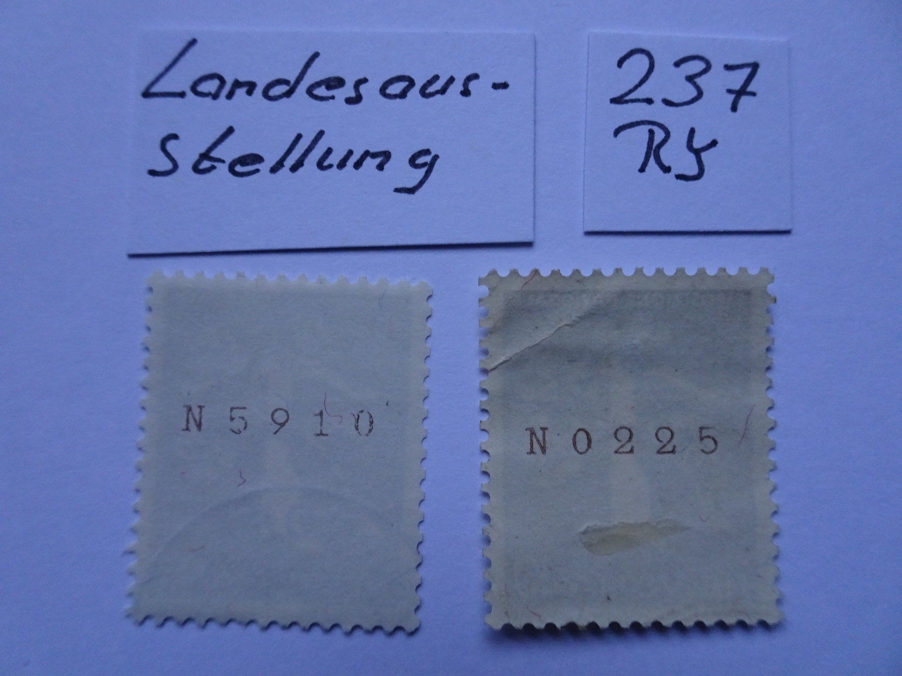 Alle Briefmarken: RM 1939 – Gebraucht aus Aadorf von Chnorli-Furz 1