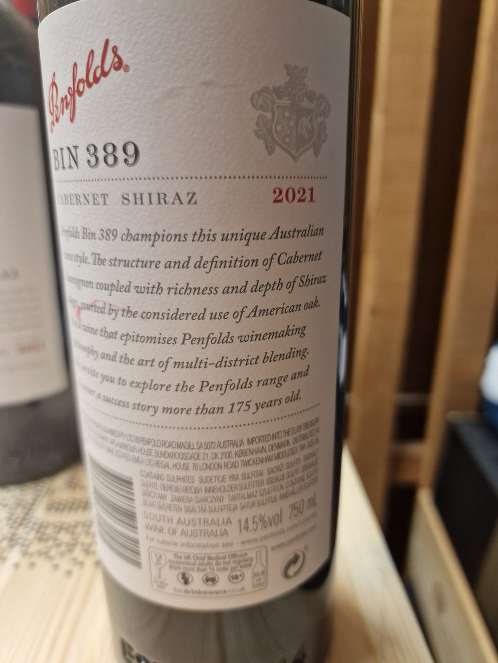 Vino: Penfolds BIN 389 Jg.2021 3 Flaschen – Nuovo (secondo la descrizione) da Oberwil BL venduto da erichgutzi 2