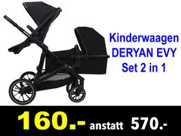 🔴  Kinderwaagen DERYAN EVY Set 2 in 1 /534x