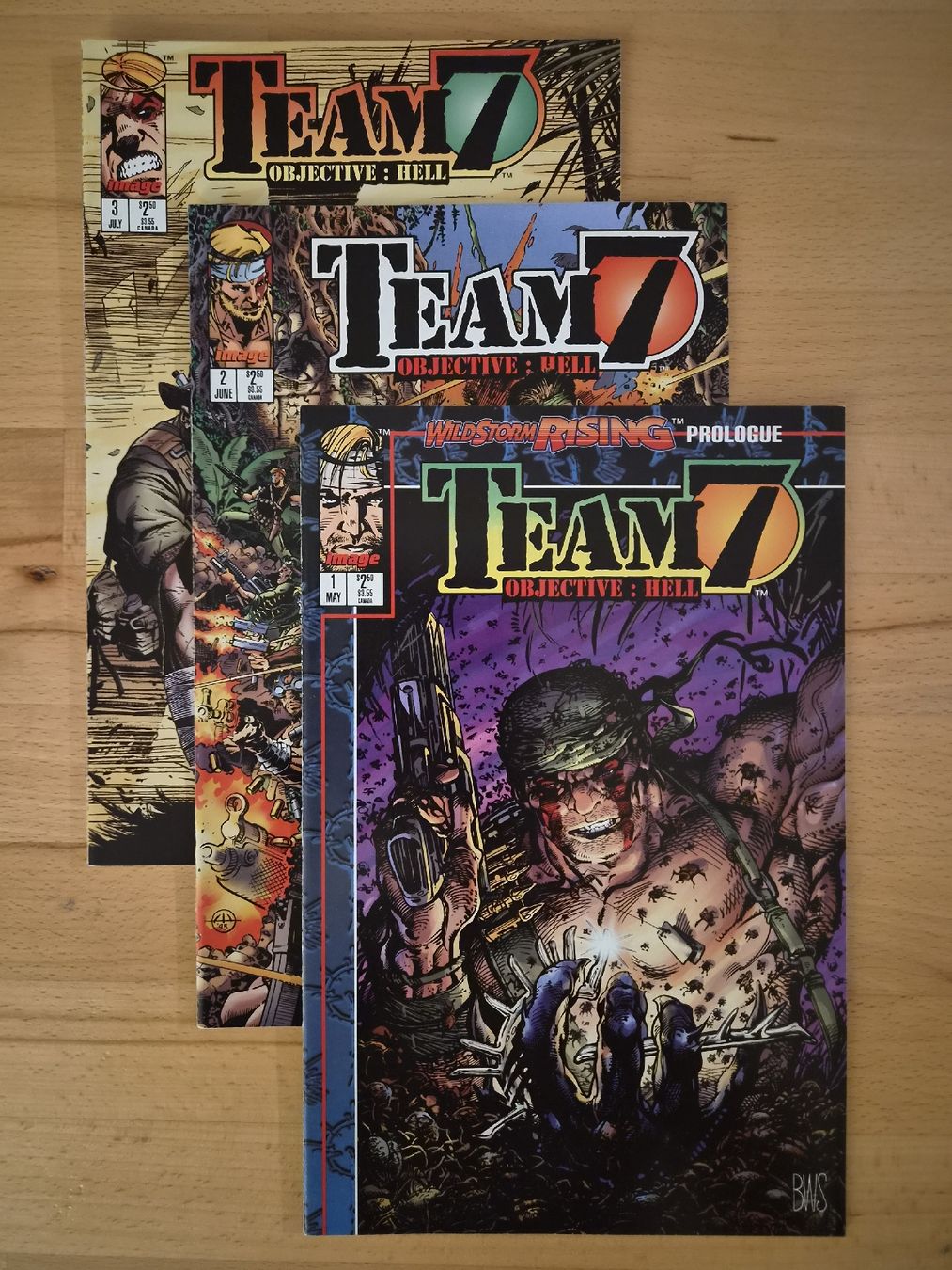 Fumetti: Team7: Objective Hell #1-3 (complete) – Usato da Biel/Bienne venduto da collector_comics