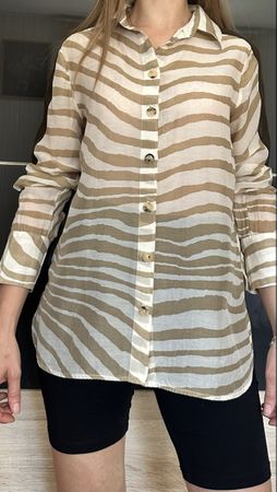 Chemise Massimo Dutti rayée taille S/34 bon état
