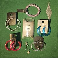 Schmuck-Set: Ohrringe, Armband, Piercing — Sommer-Look!