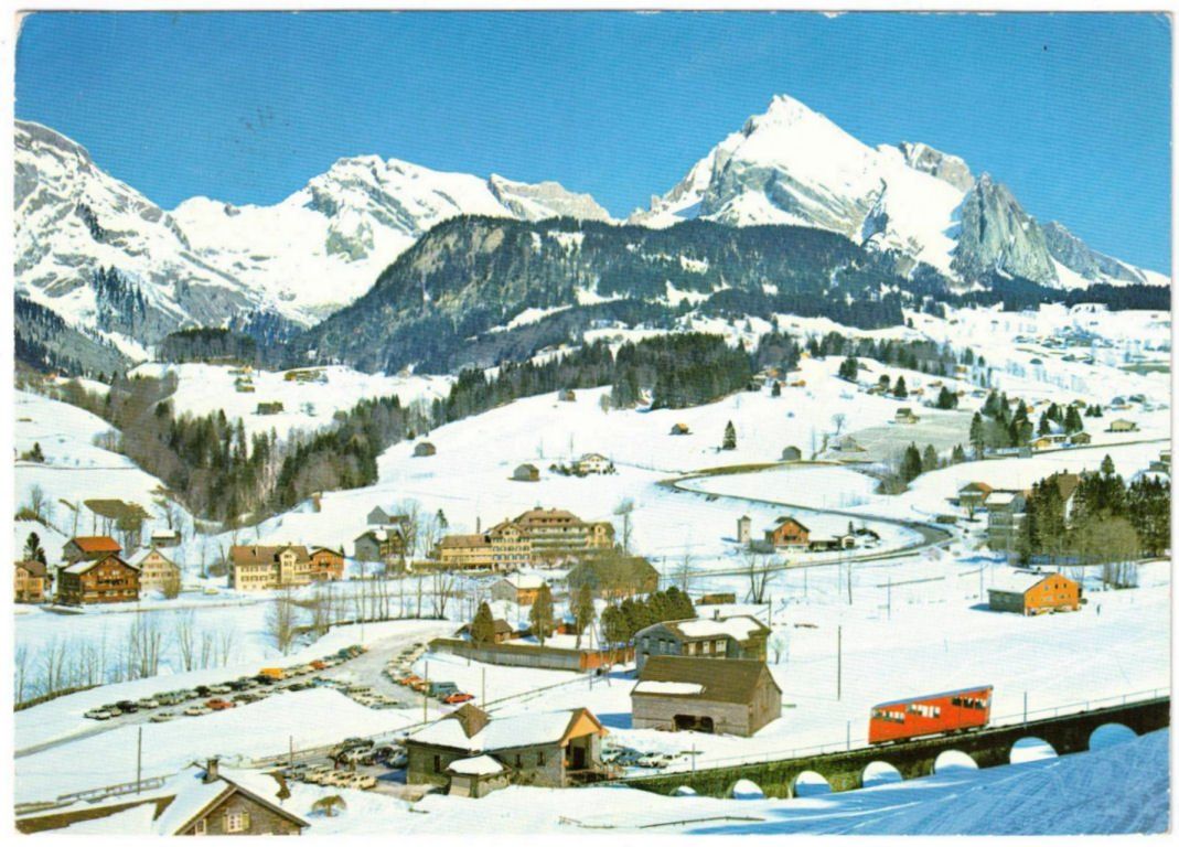Cartoline postali: Unterwasser - Standseilbahn Iltios – Usato da Binningen venduto da Mountainrider
