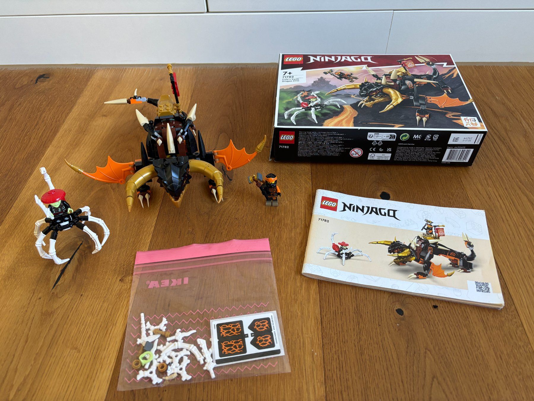 Lego Kit di costruzioni: Lego 71782 Cole's Earth Dragon EVO – Nuovo (secondo la descrizione) da Meierskappel venduto da CB412